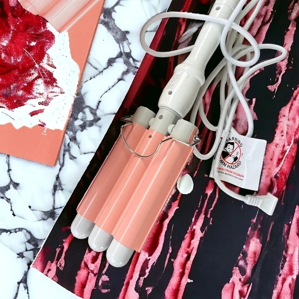 INH Insert Waves Here Deep Wave Iron NEW Pink With Box
